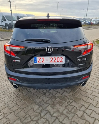 Acura RDX cena 172600 przebieg: 49500, rok produkcji 2021 z Sieraków małe 781